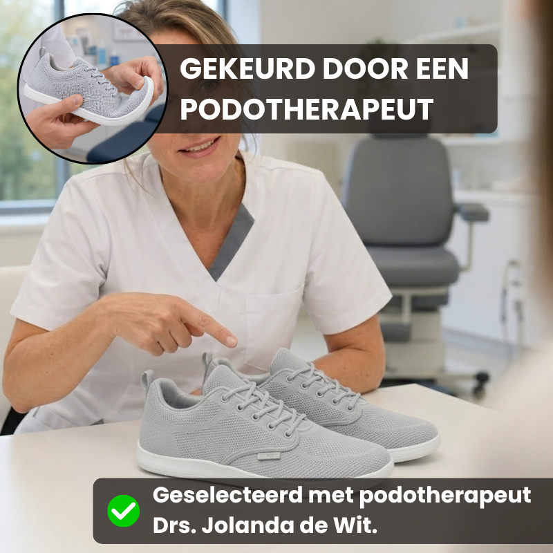 Orthopedische Sneakers Dames Widefit