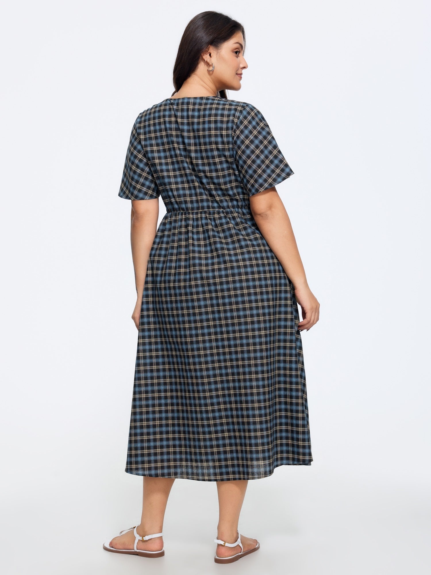 Stijlvolle Midi Jurk Dames