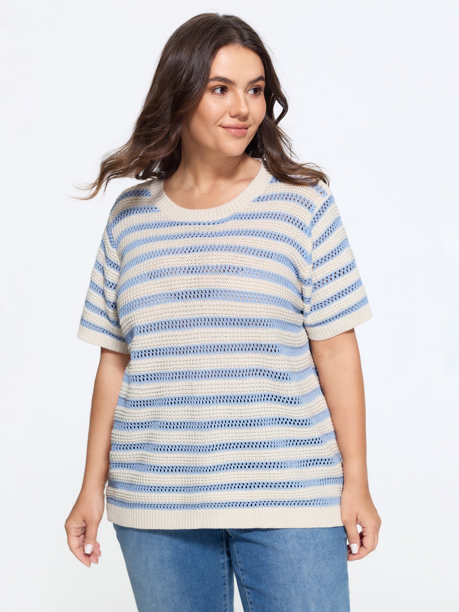 Comfortabele Shirt Dames Texture