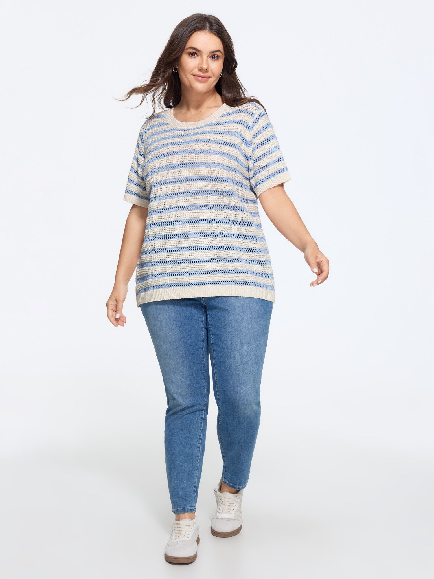 Comfortabele Shirt Dames Texture