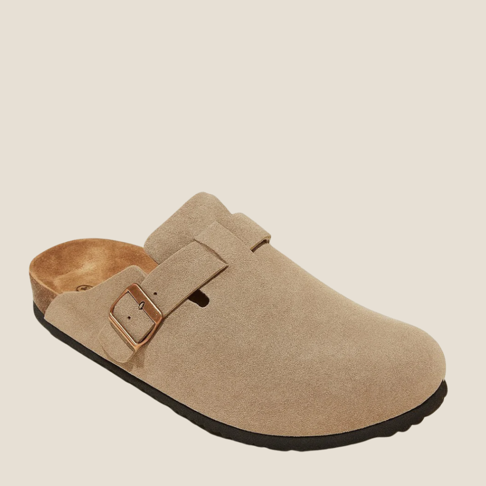 Premium Suède Clogs – Klassiek