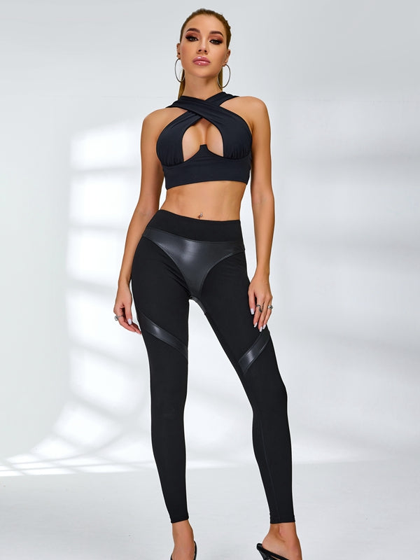 Sport BH Dames Gekruiste Banden Push-Up Effect