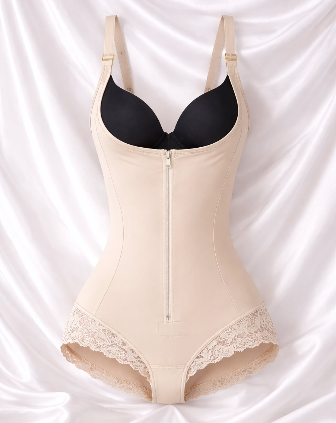ORLA – Naadloze Corrigerende Body Dames met Rits – Comfortabele Shaping
