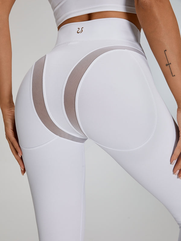 Sport BH Dames Cross Back Lift-Effect Wit Zwart