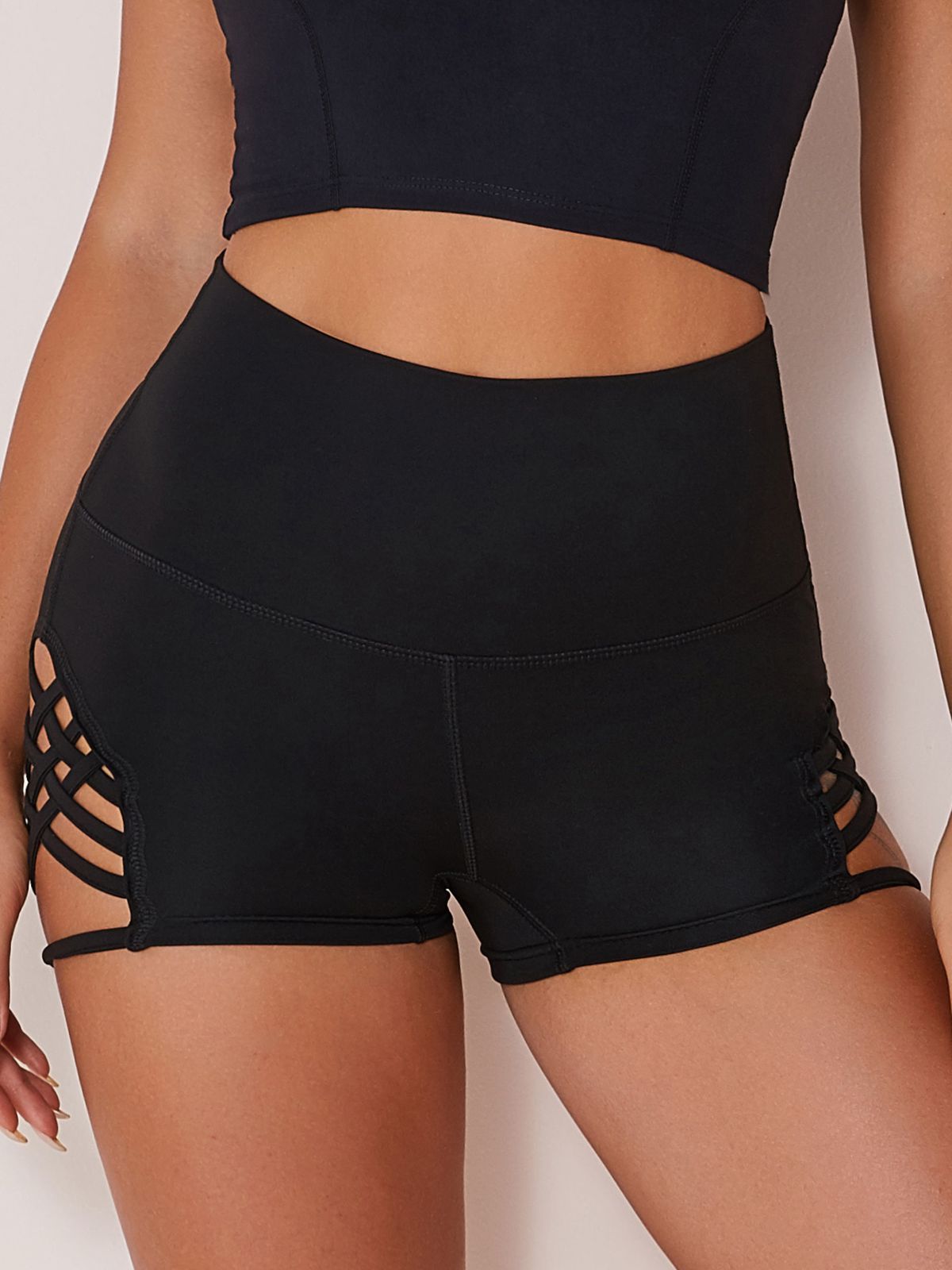 Sportshort Dames Hoge Taille – Booty Fit