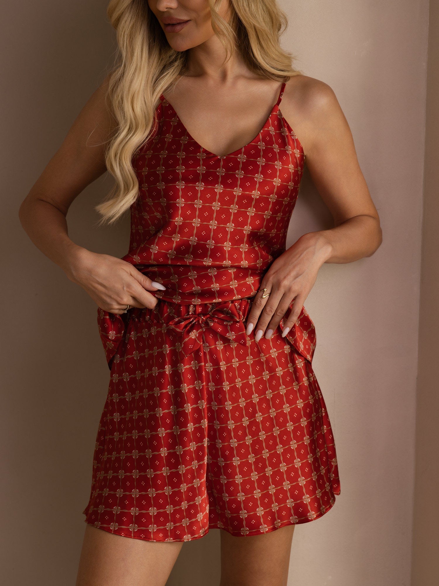 Luxe Satijnen Pyjamaset Dames