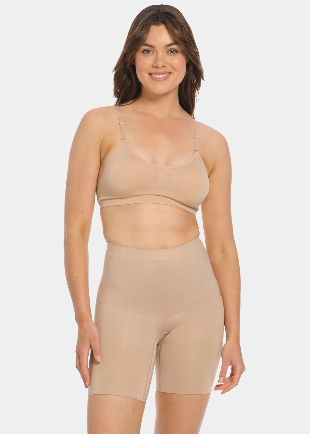 Dames Corrigerende Bermuda Lichte Compressie