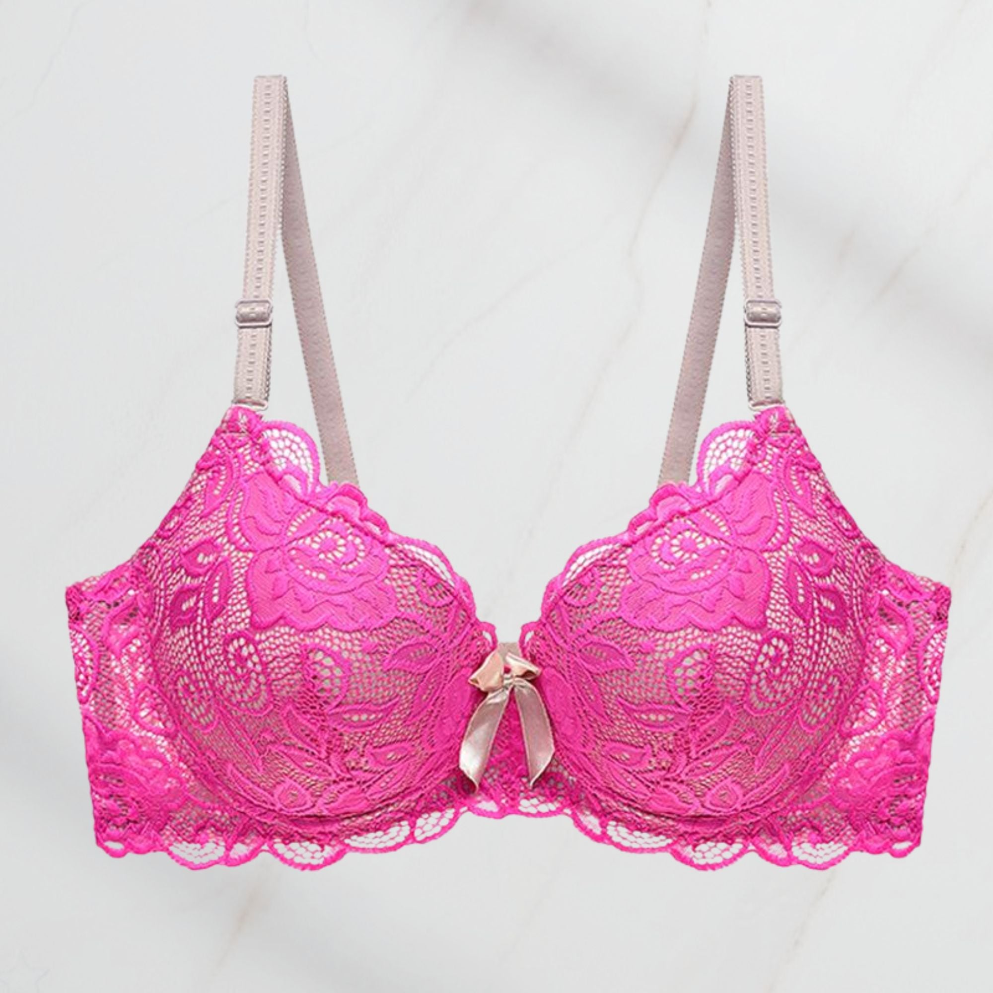 CÉLESTINE - Bh En String Set Dames Kant – Zacht Draagcomfort & Elegante Look