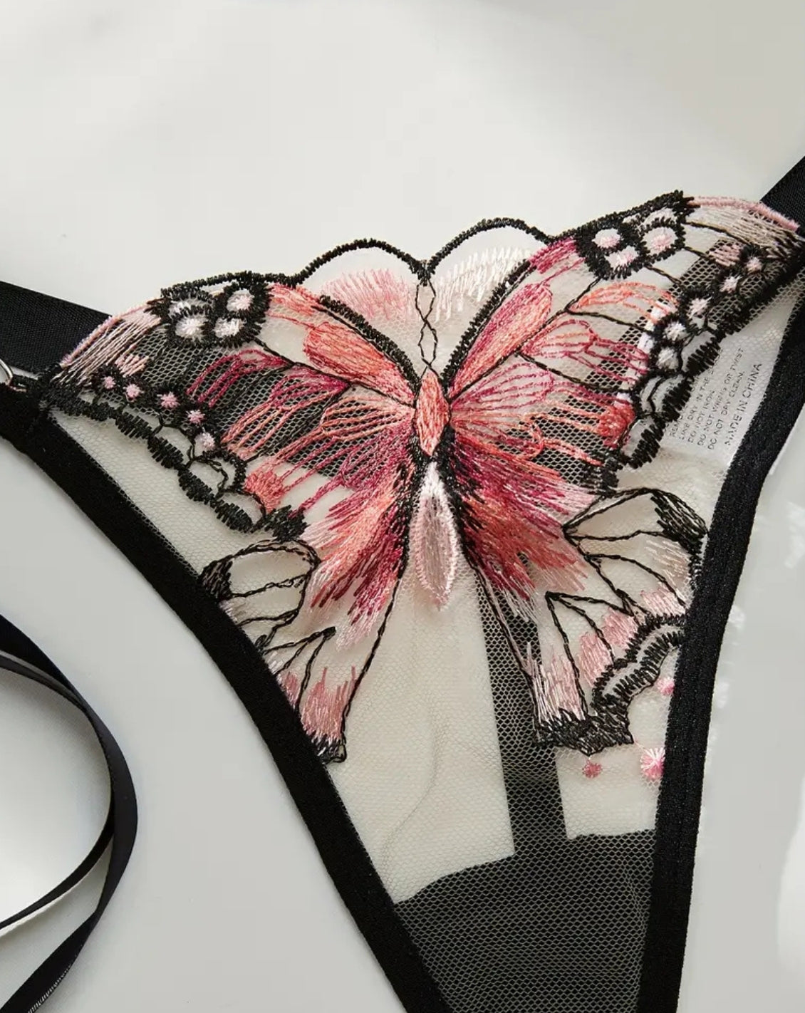 SERAPHINA - Lingerieset Dames Kant – Vlinder Met Motief – Elegante Set met Sensuele Look