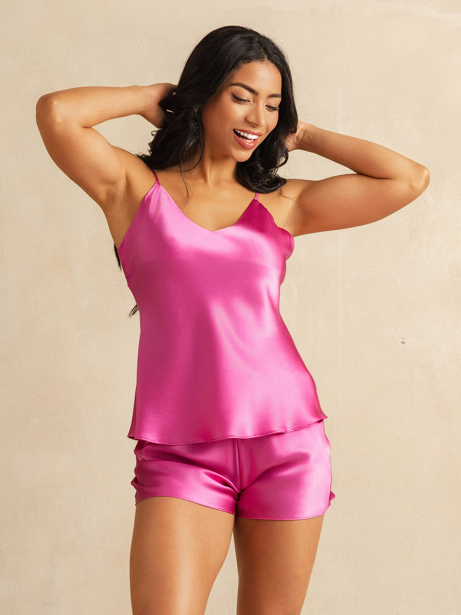 Luxe Satijnen Pyjamaset Dames