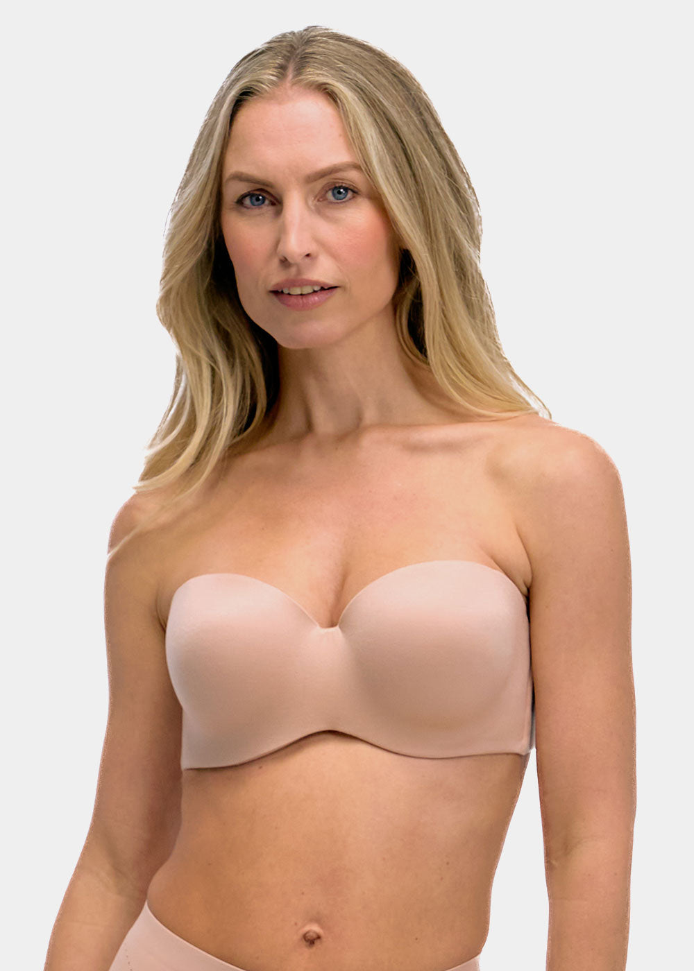Dames Strapless Bh Voorgevormd Blijft Zitten