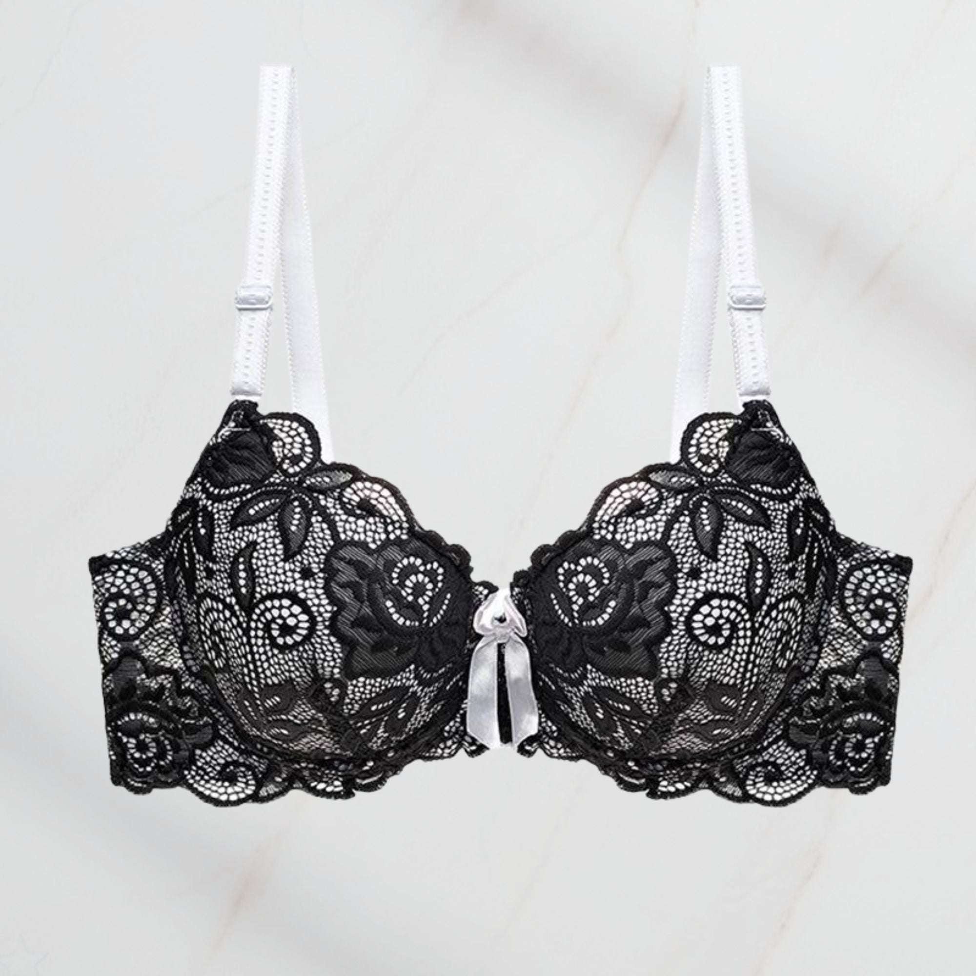 CÉLESTINE - Bh En String Set Dames Kant – Zacht Draagcomfort & Elegante Look