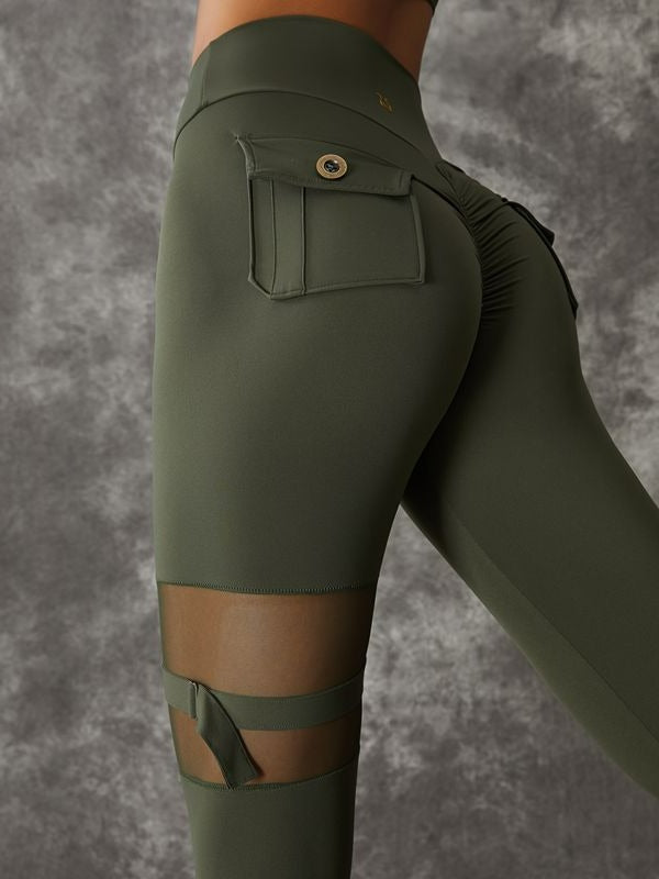 Sport BH Dames Cut-Out Design Mesh Detail