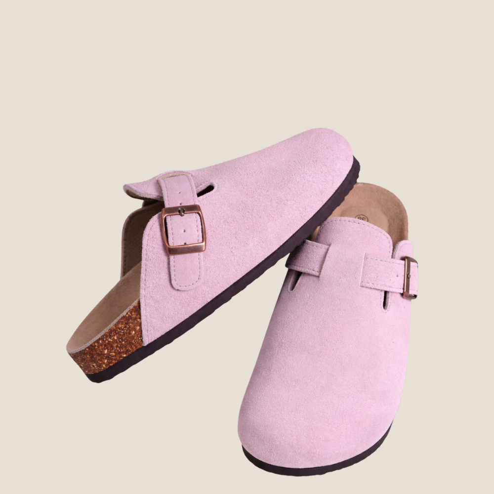 Premium Suède Clogs – Klassiek