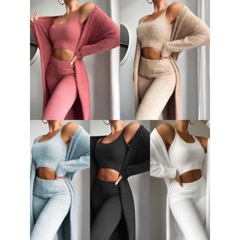 Dames Luxe Teddy Pyjama Set | Fausia