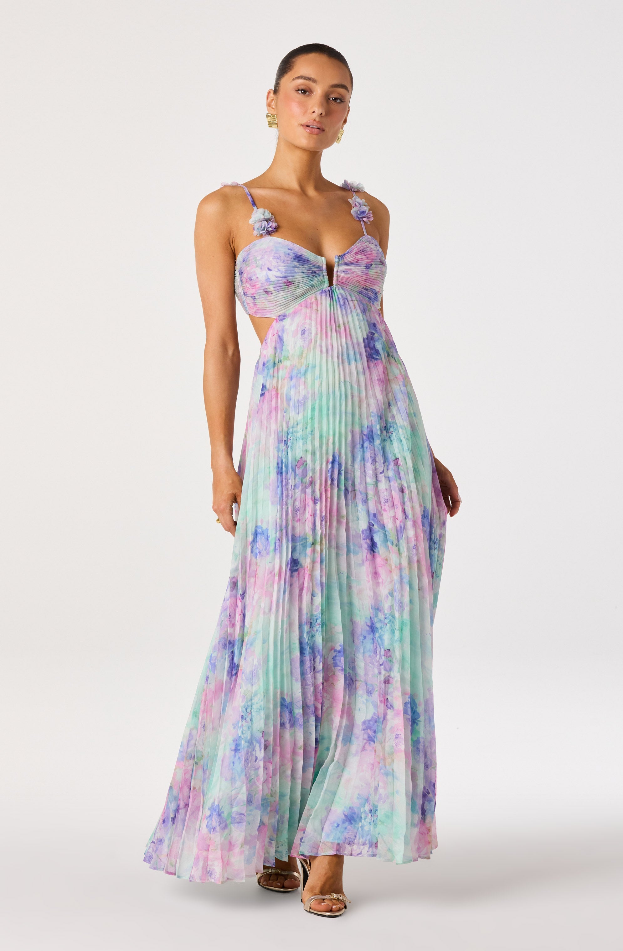 Maxi Jurk Met Bloemenprint