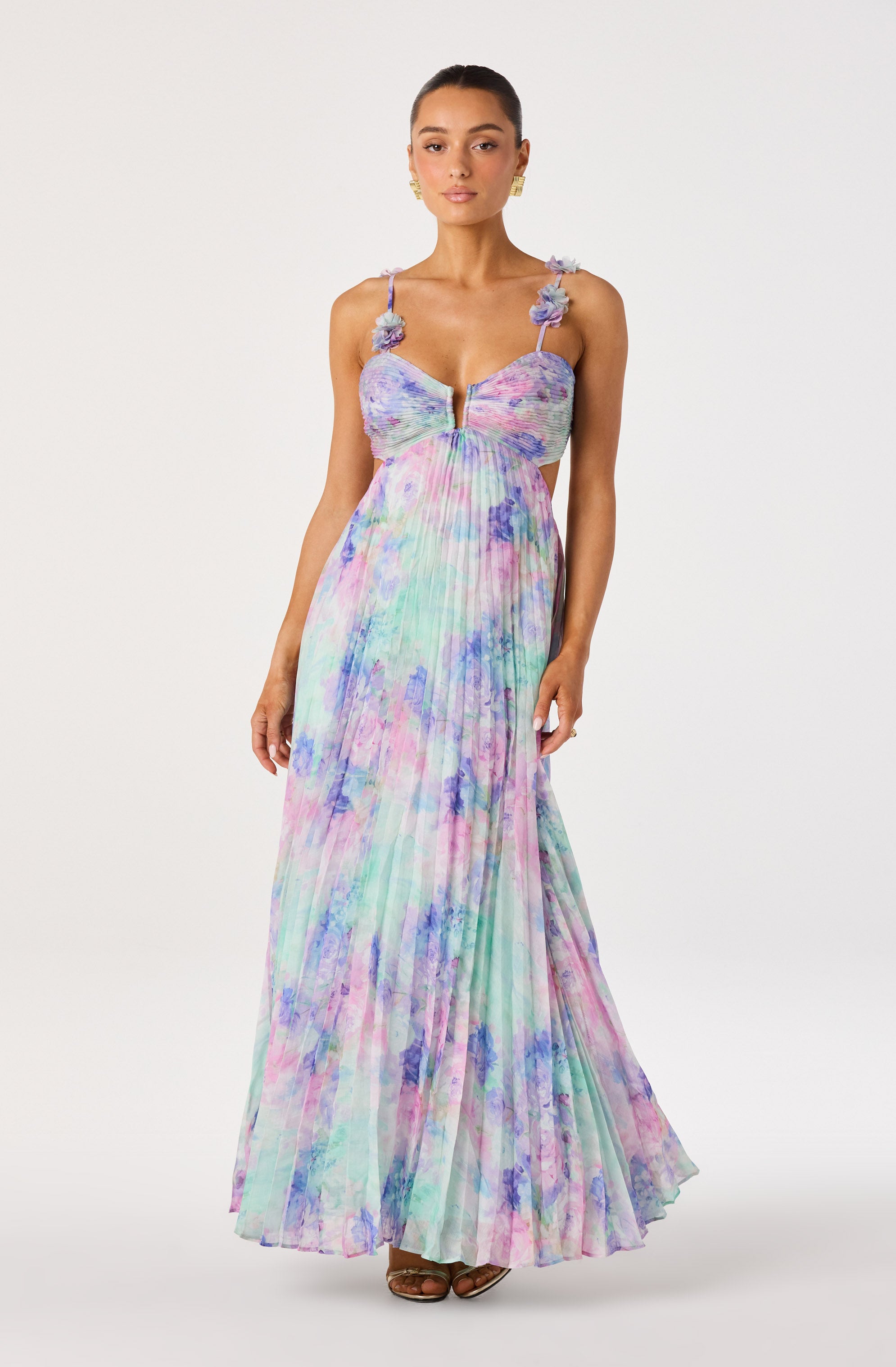 Maxi Jurk Met Bloemenprint