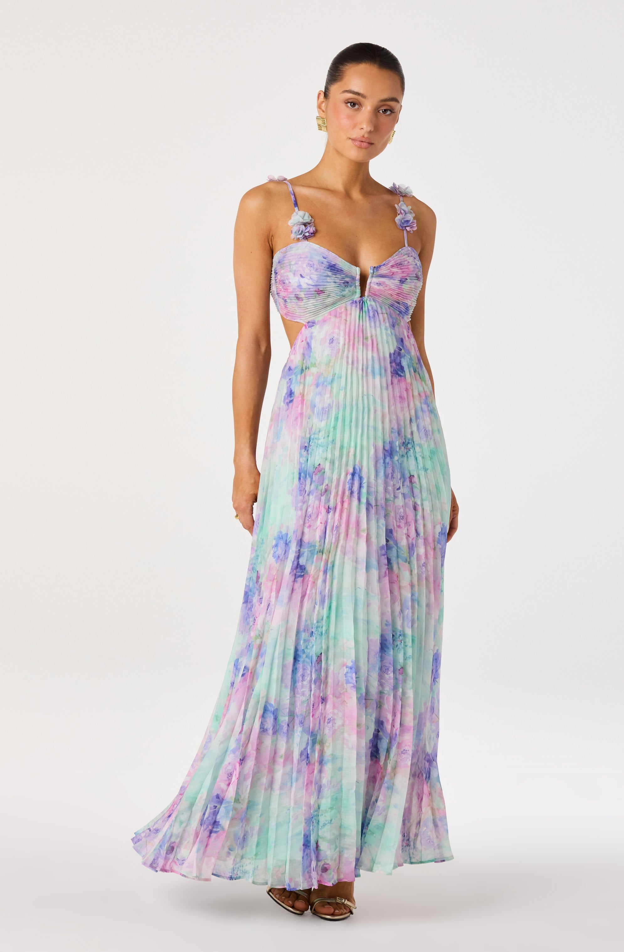Maxi Jurk Met Bloemenprint