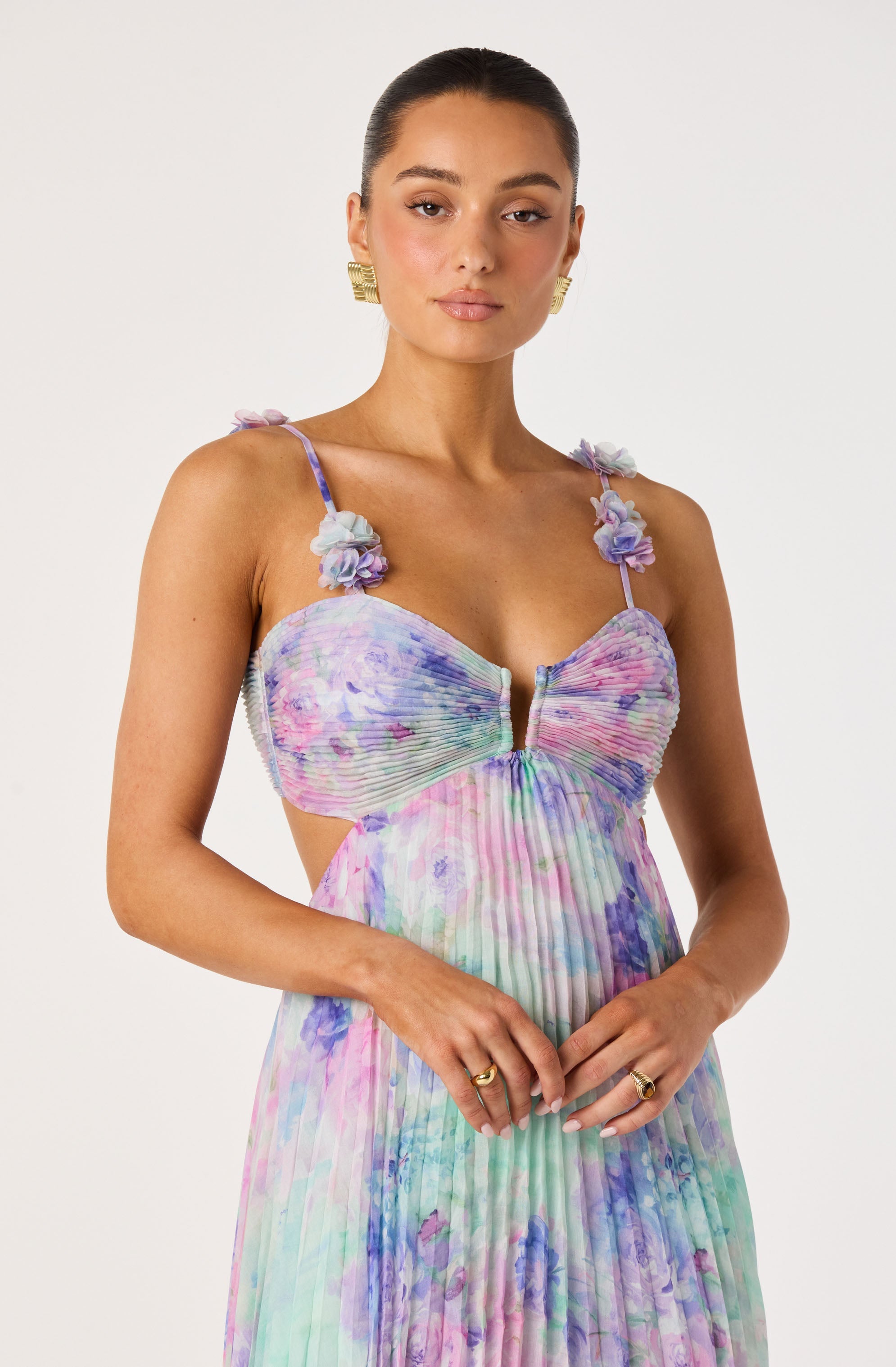 Maxi Jurk Met Bloemenprint