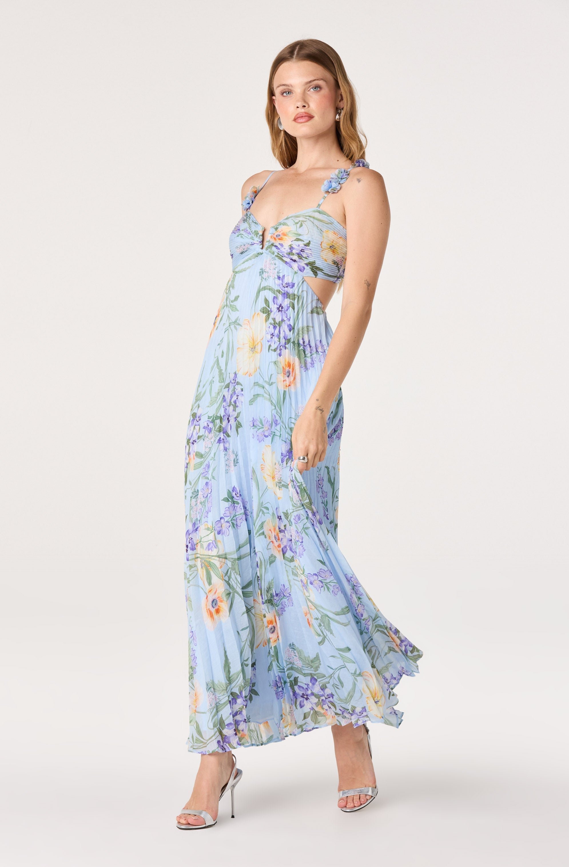 Maxi Jurk Met Bloemenprint