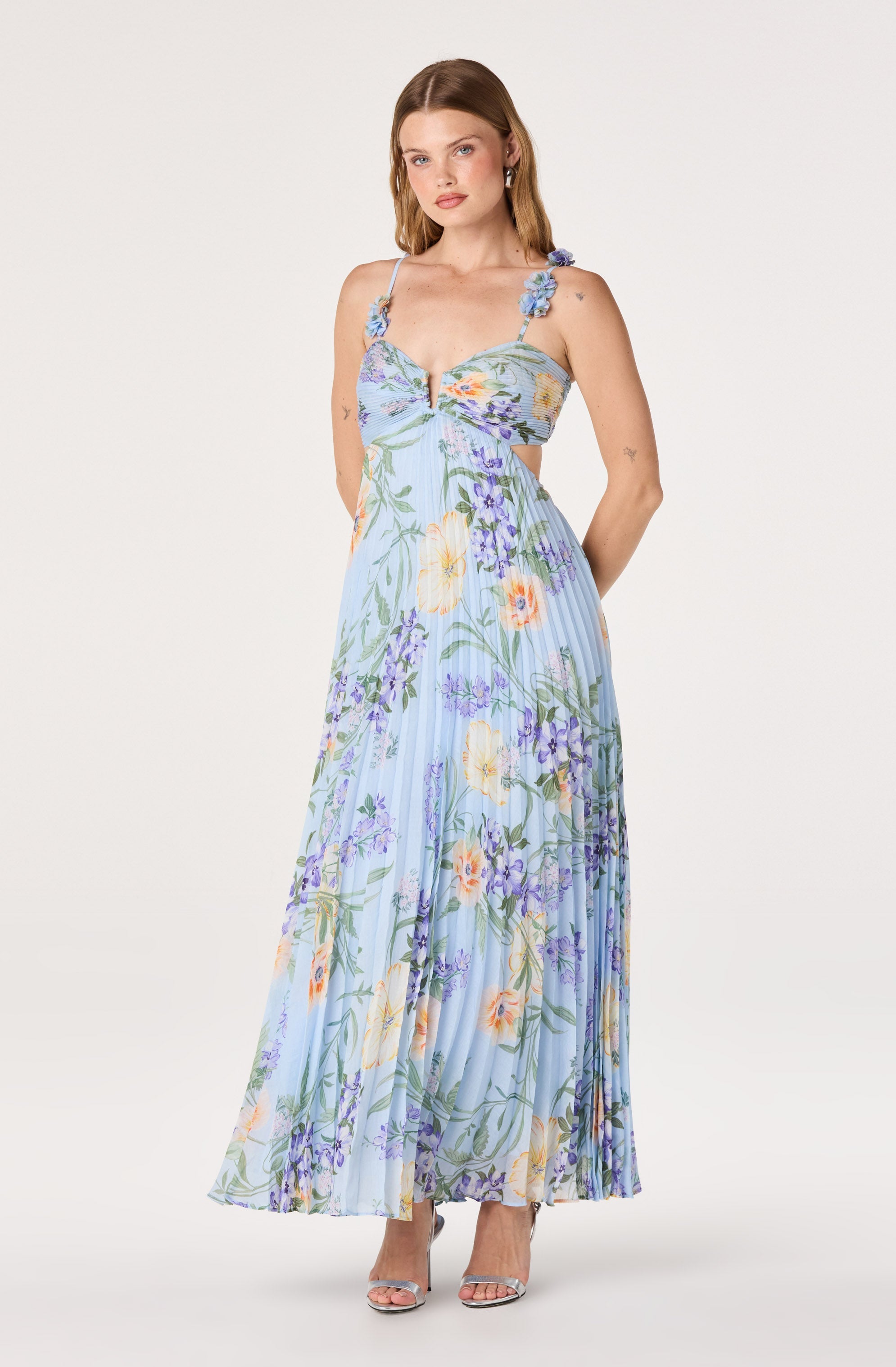 Maxi Jurk Met Bloemenprint
