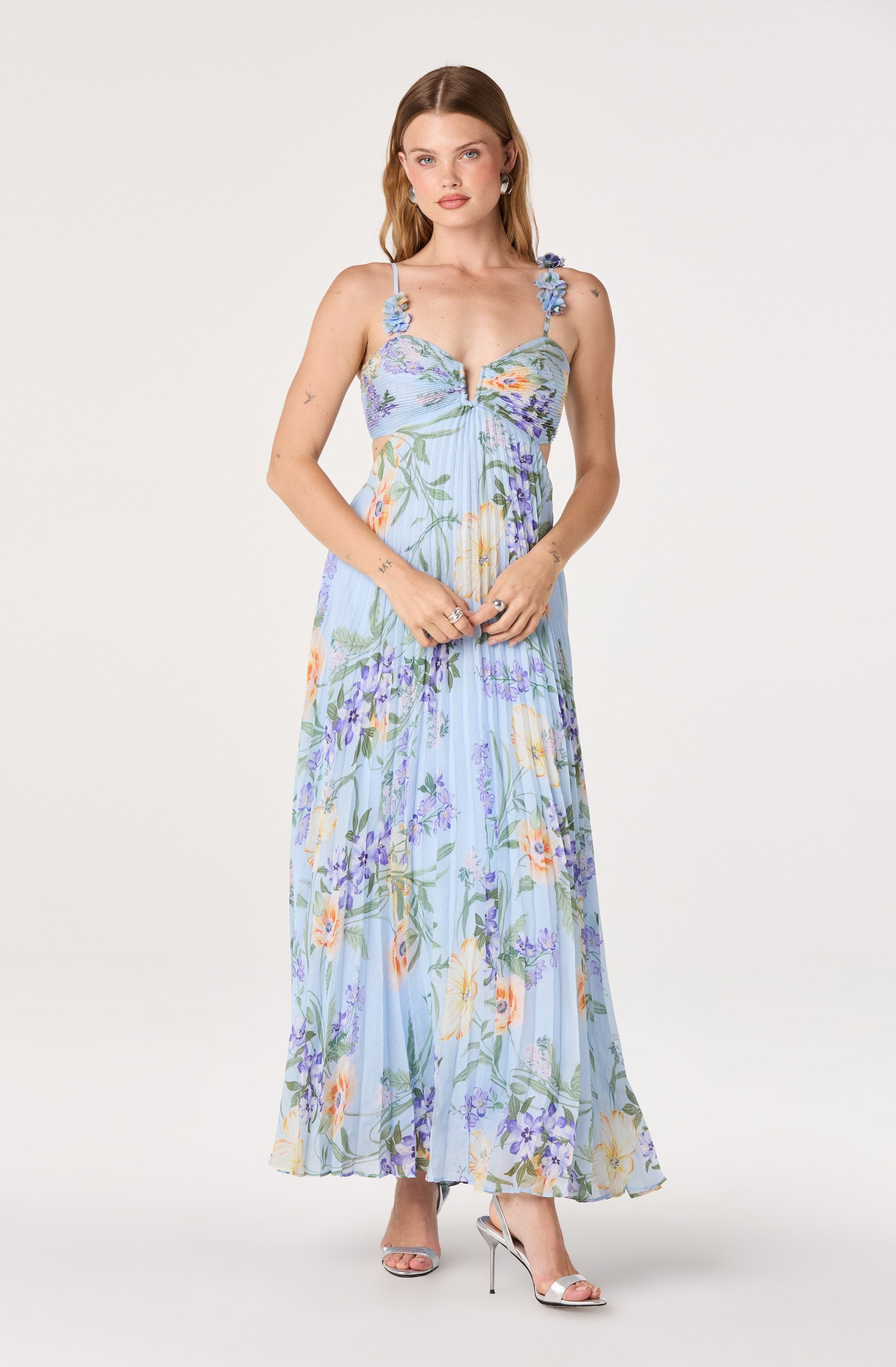 Maxi Jurk Met Bloemenprint