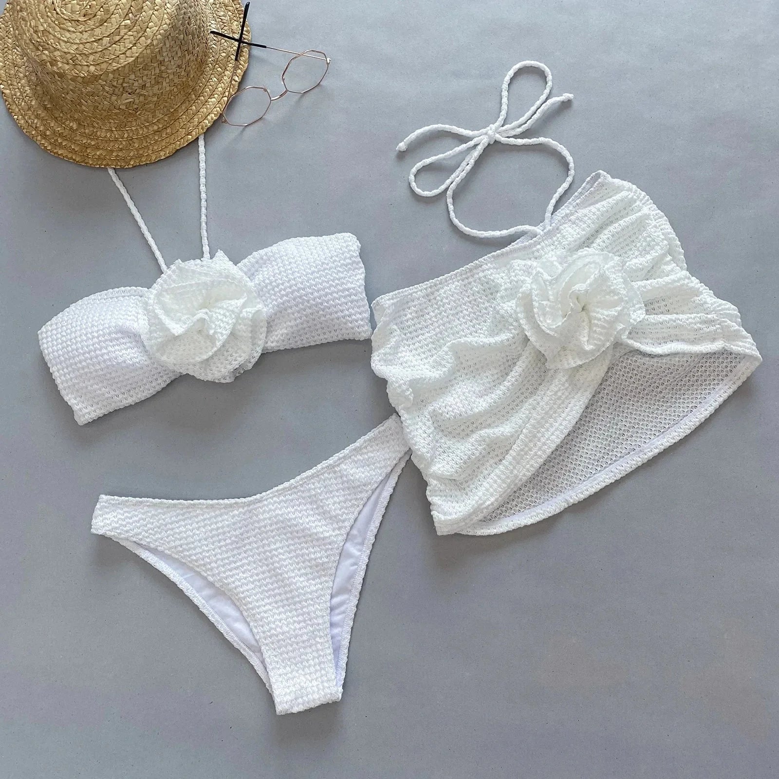 SINA Bikini Set Dames – 3-Delige Set met Flatterende Fit
