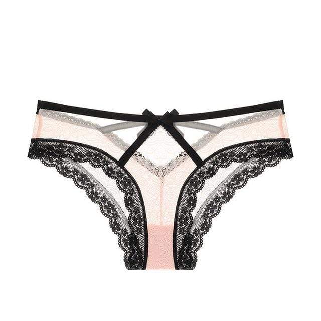 LUNA - Mesh Slip Dames Kant – Verfijnd Comfort & Sensuele Look