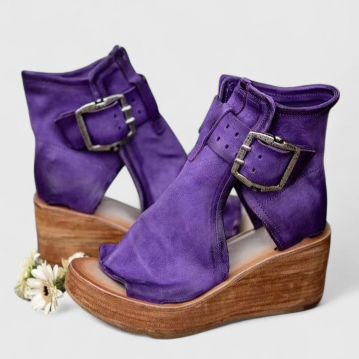 Boho Laarzen Dames met Sleehak en Comfortabele Pasvorm