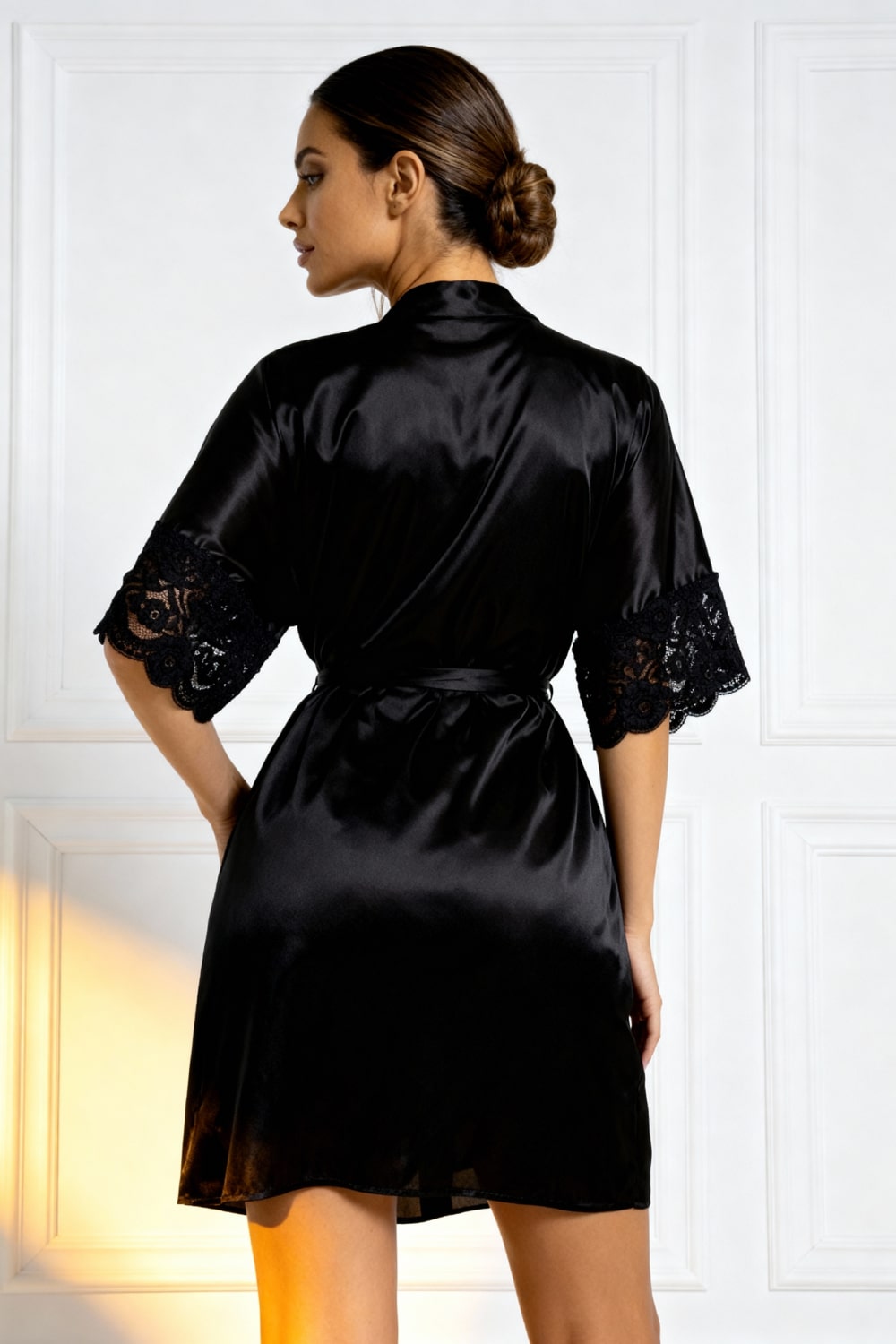 Kanten Kimono Ochtendjas Dames