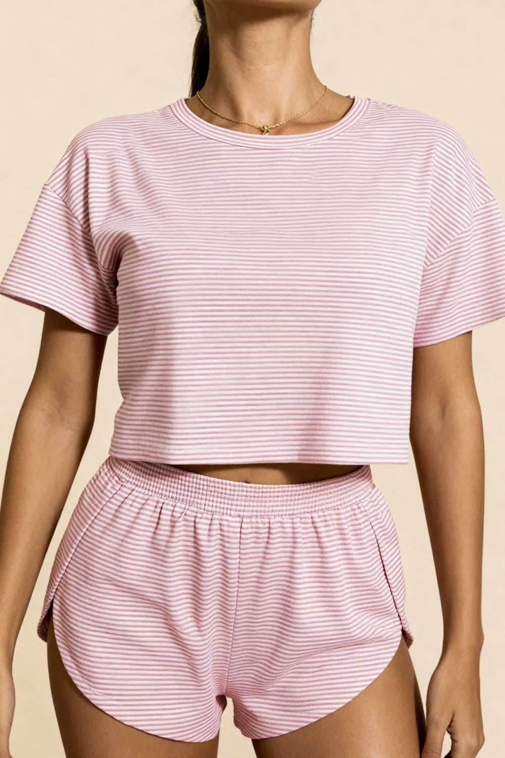 Katoenen Pyjamaset Voor Dames
