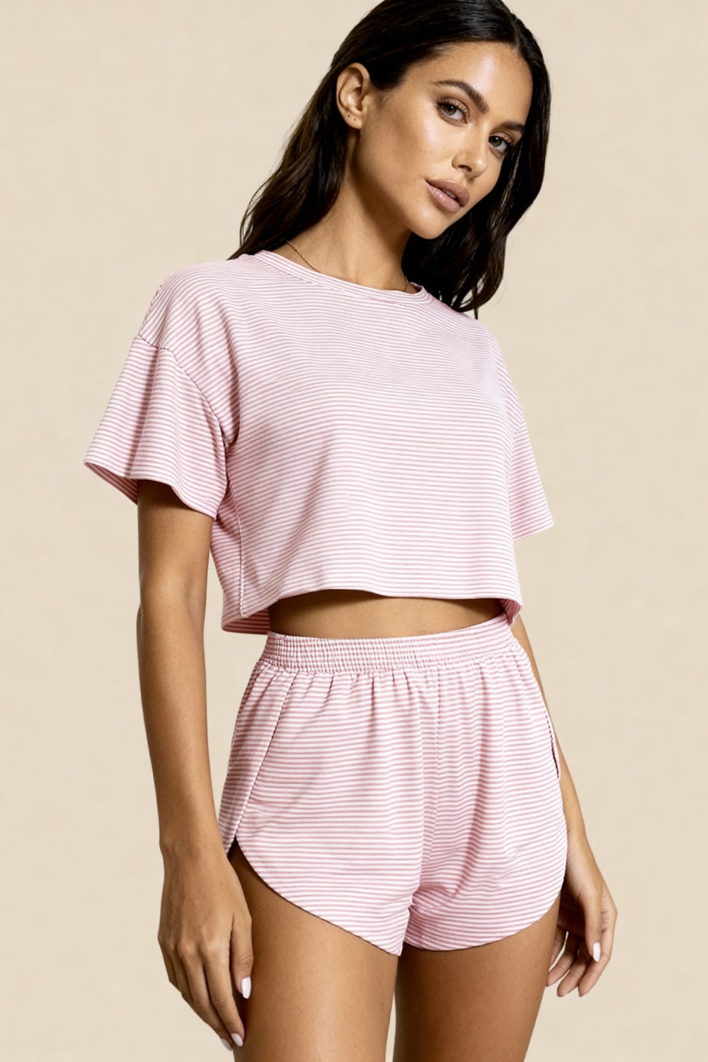 Katoenen Pyjamaset Voor Dames