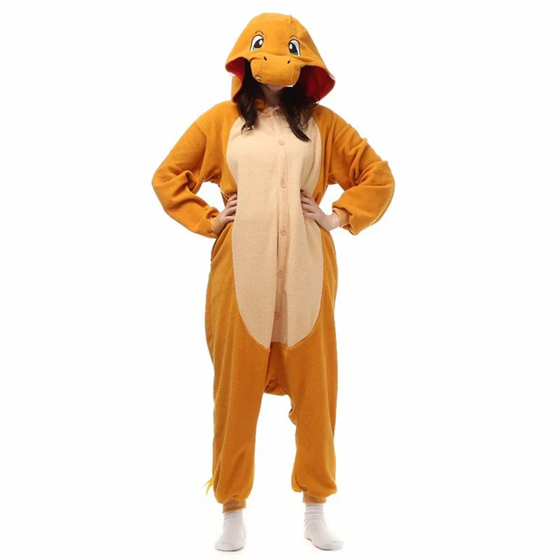 Dames Pyjamaset met Losvallende Pasvorm | Charmander