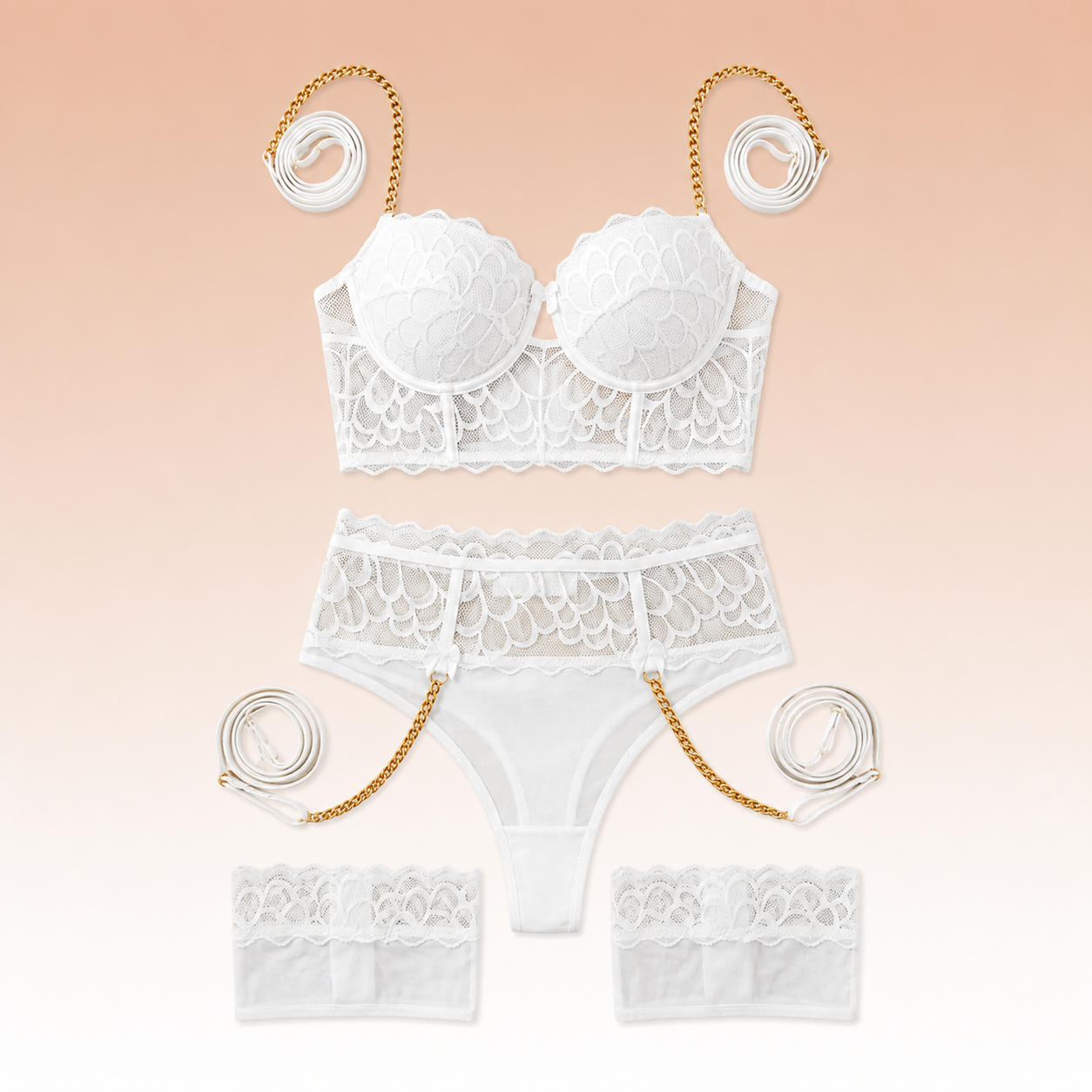 3-Delige Lingerieset Dames Wana