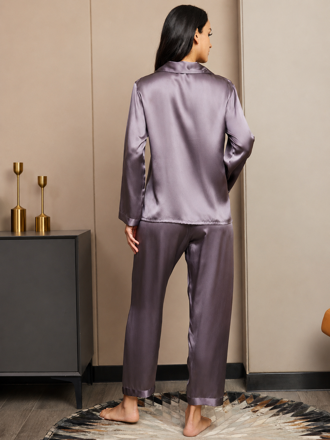 Dames Pyjamaset met Losvallende Pasvorm