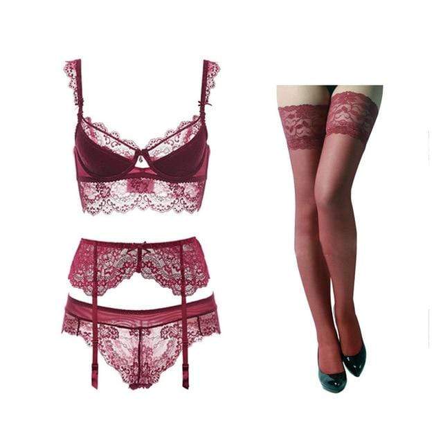 AMÉLIE - Lingerieset Dames Kant – Deluxe – Elegante Set met Sensuele Look