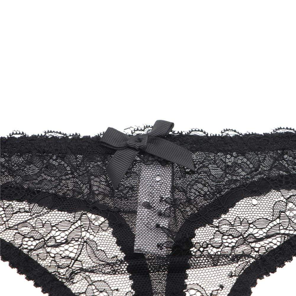 LIVC - Lingerieset Dames Kant – 5-Delig – Verleidelijke Set met Soepele Pasvorm