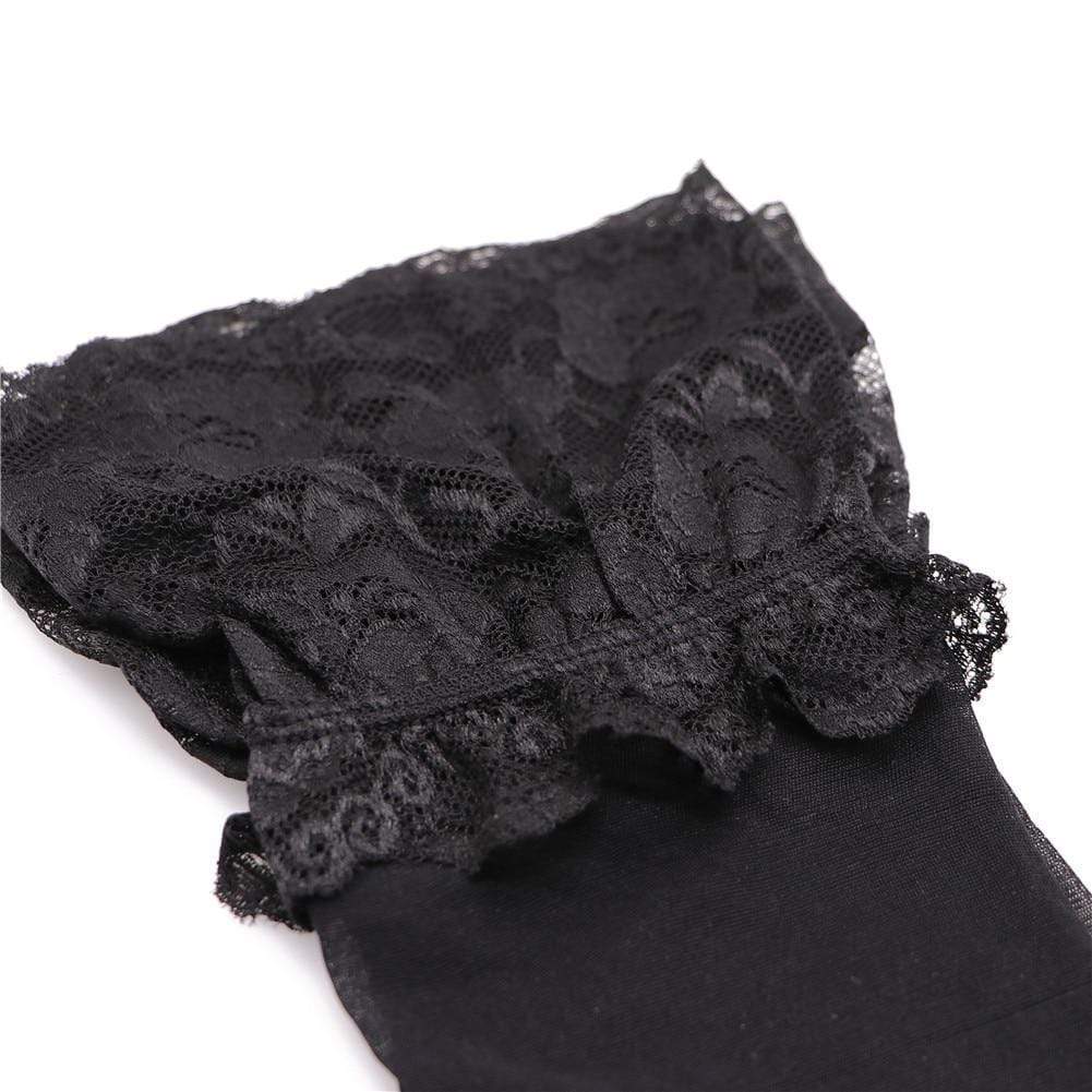LIVC - Lingerieset Dames Kant – 5-Delig – Verleidelijke Set met Soepele Pasvorm
