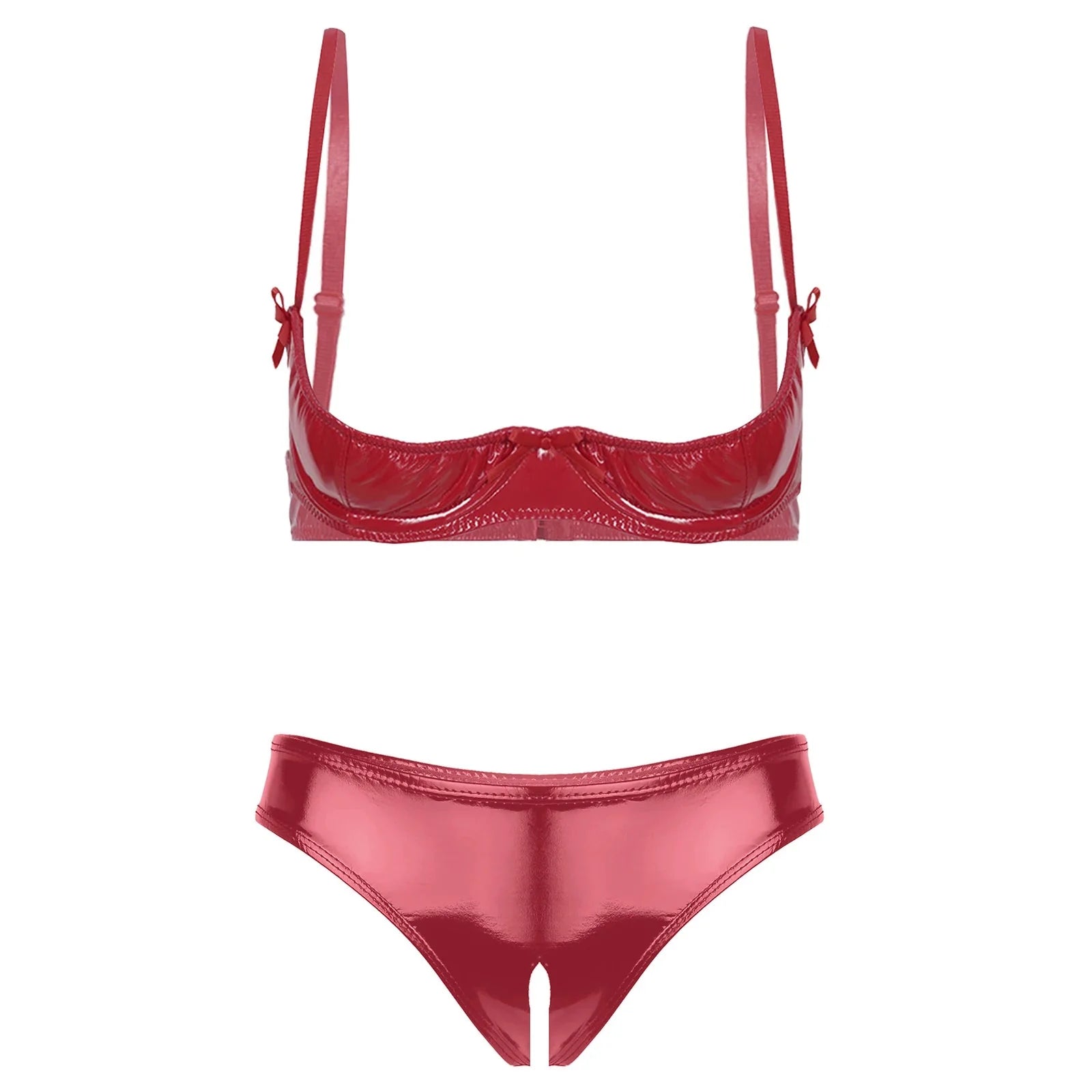 Lingerieset Dames Latex – Tweedelig