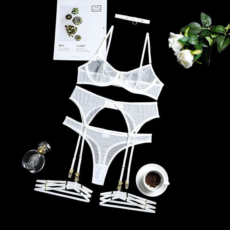 LIVC - Lingerieset Dames – Transparant – Luxe Lingerie met Comfort