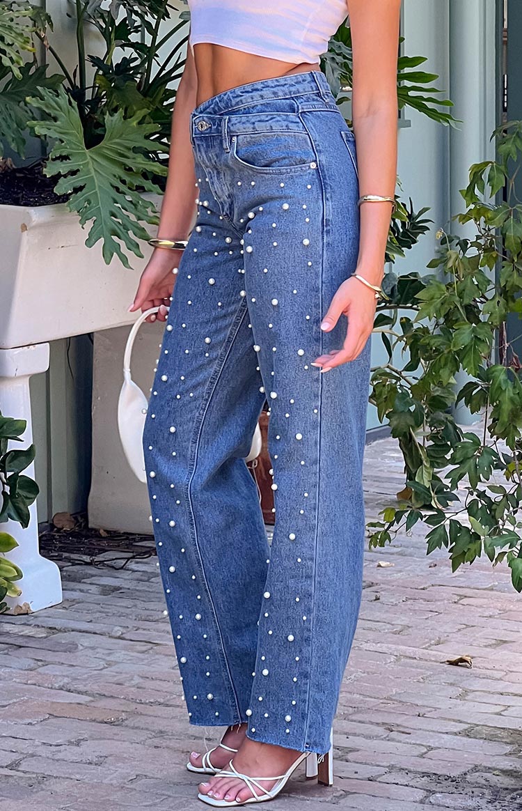 Hoge Taille Jeans Dames