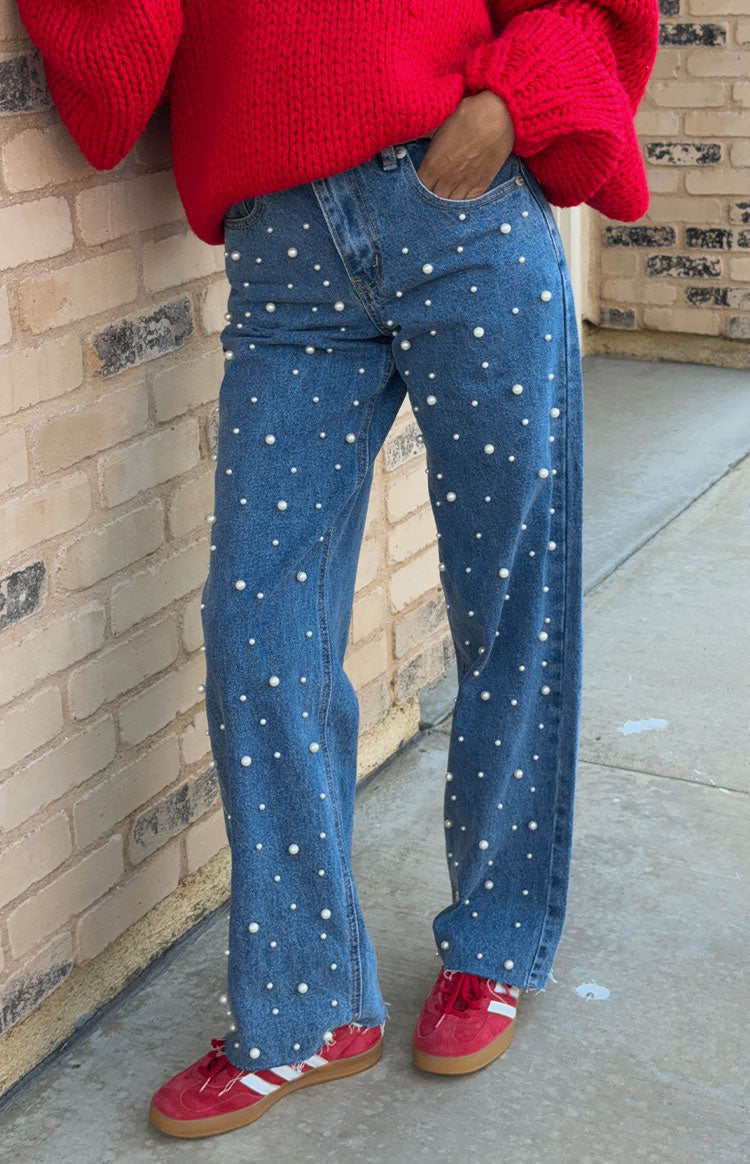 Hoge Taille Jeans Dames