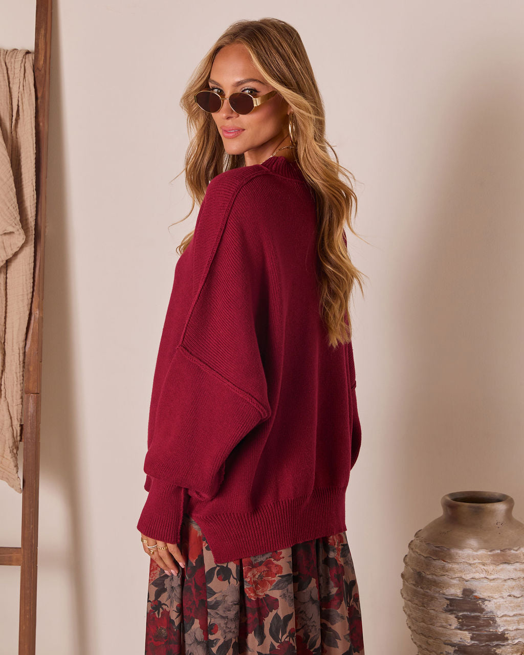 Oversized Trui Dames Elouise
