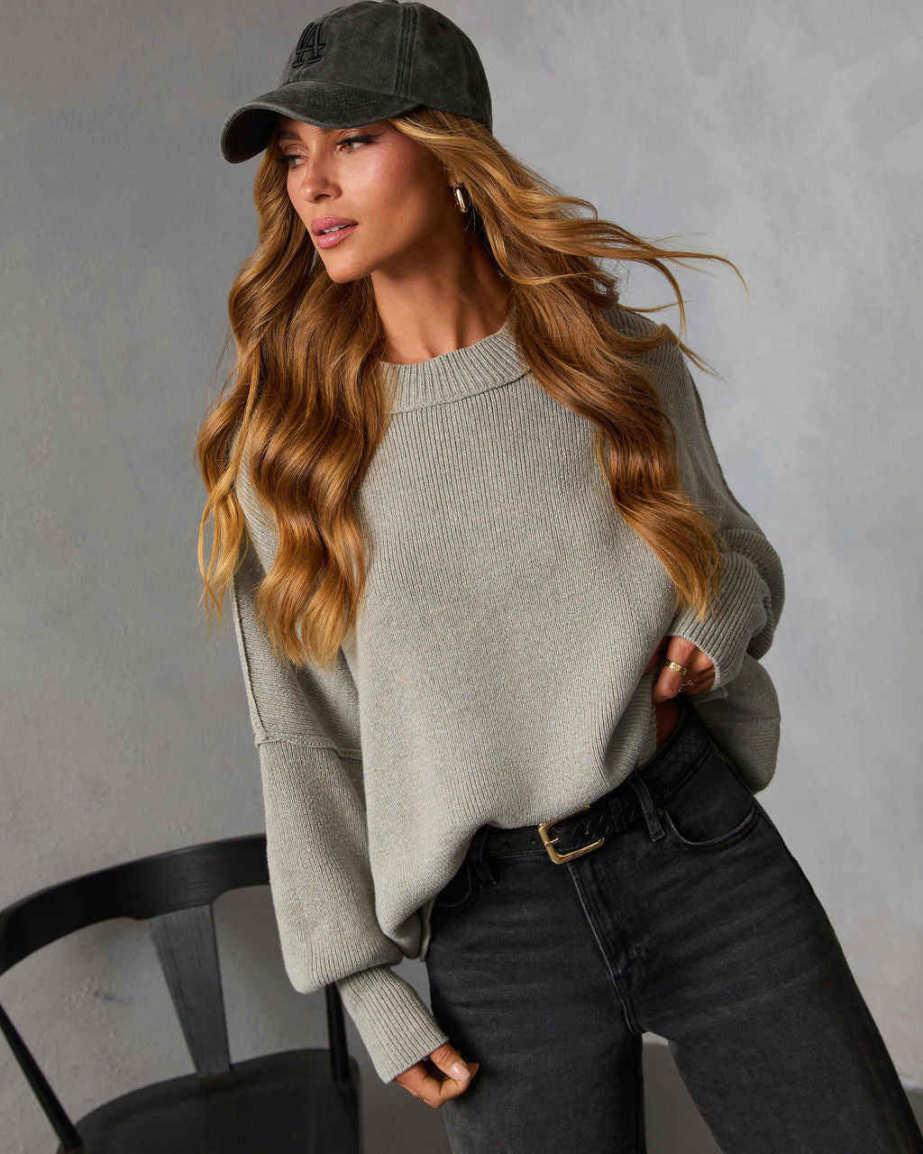 Oversized Trui Dames Elouise