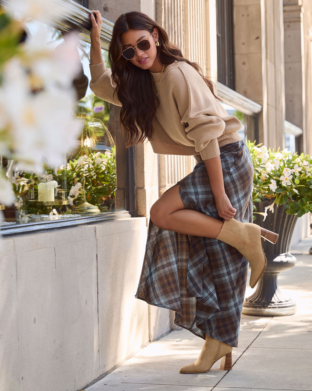 Cropped Trui Dames Elouise
