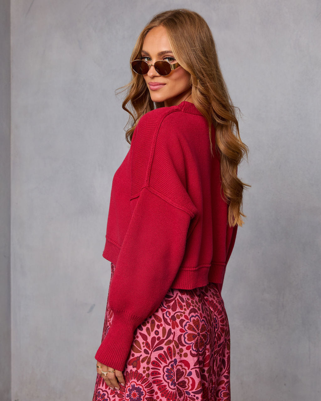 Cropped Trui Dames Elouise