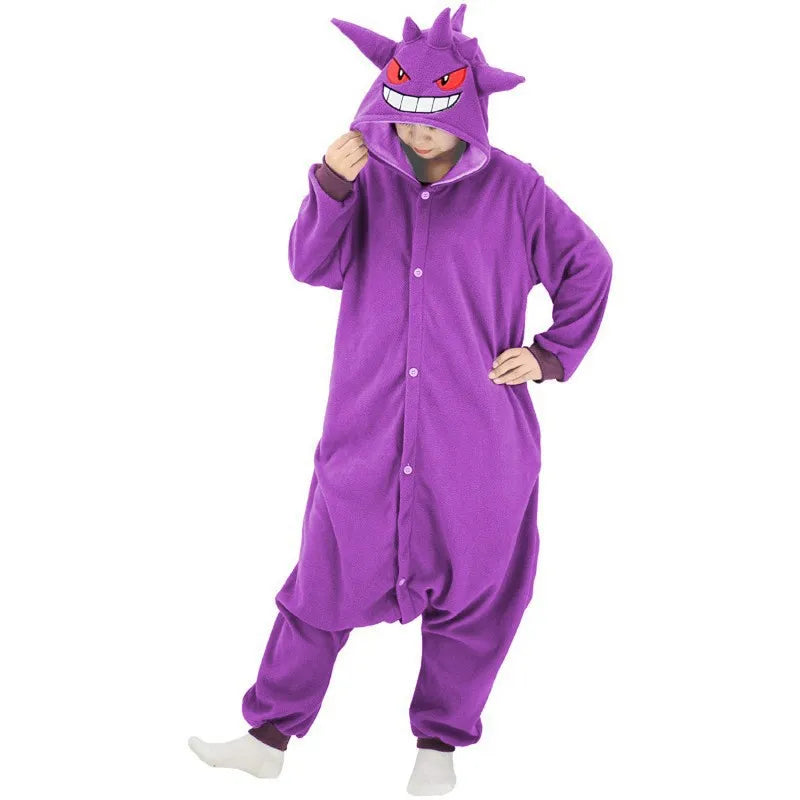 Dames Pyjamaset met Capuchon en Stretchstof