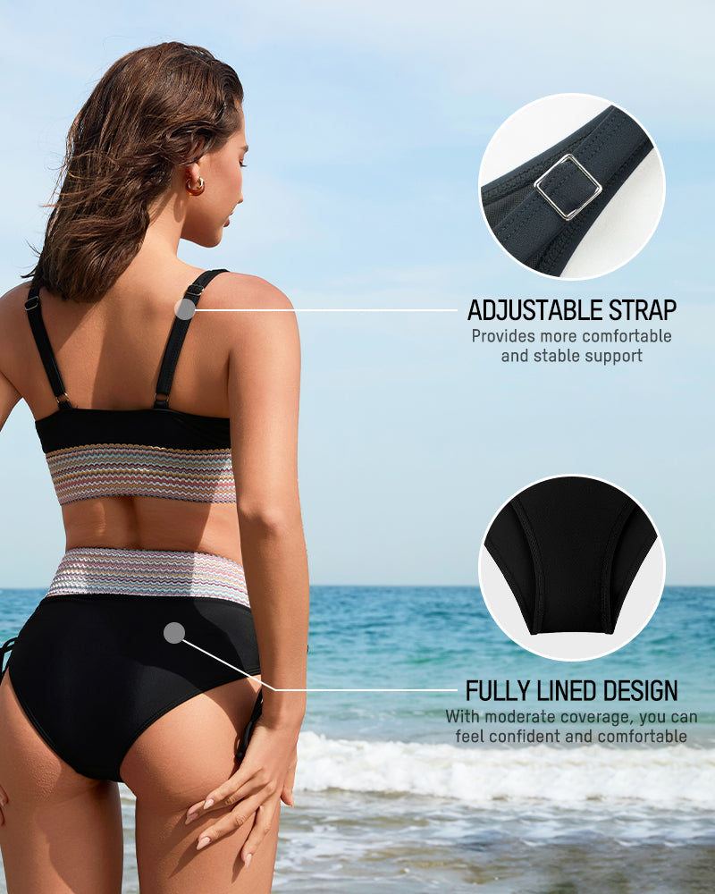 Kena Bikini Dames – Sportieve High Waist Set