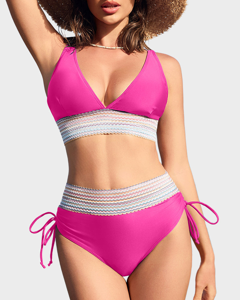 Kena Bikini Dames – Sportieve High Waist Set