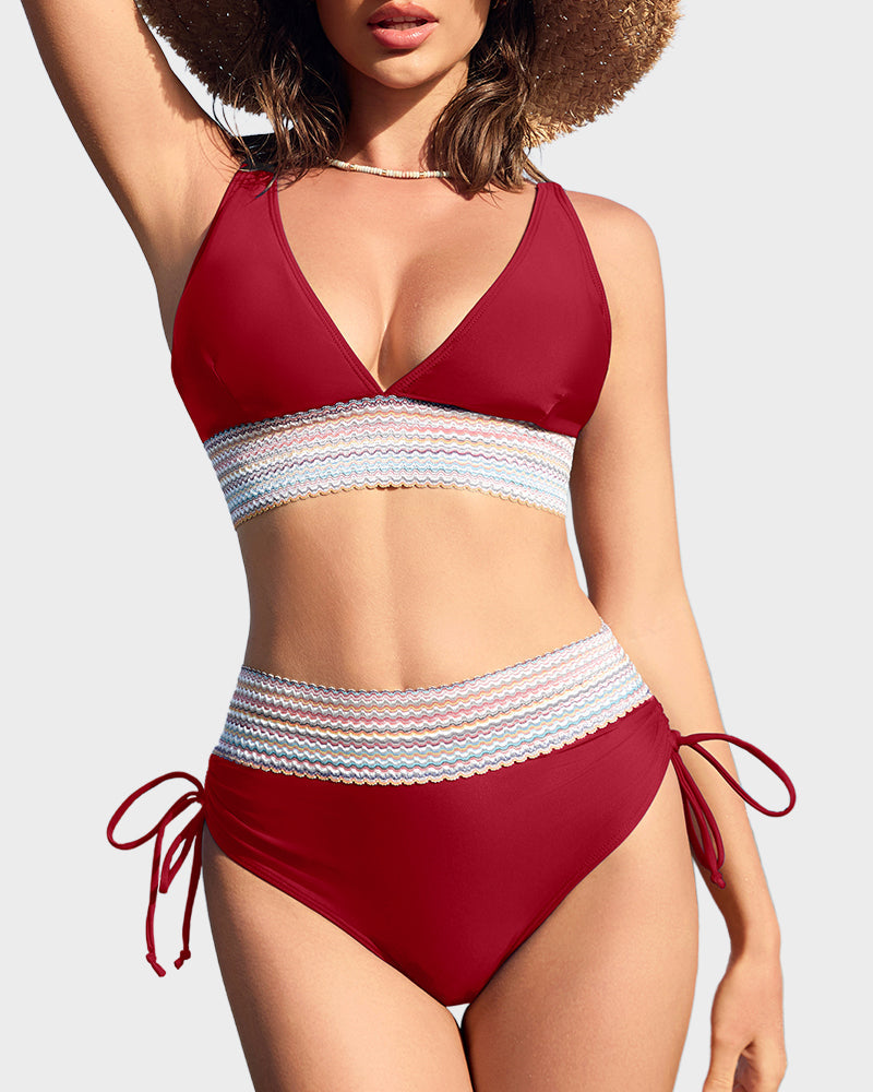 Kena Bikini Dames – Sportieve High Waist Set